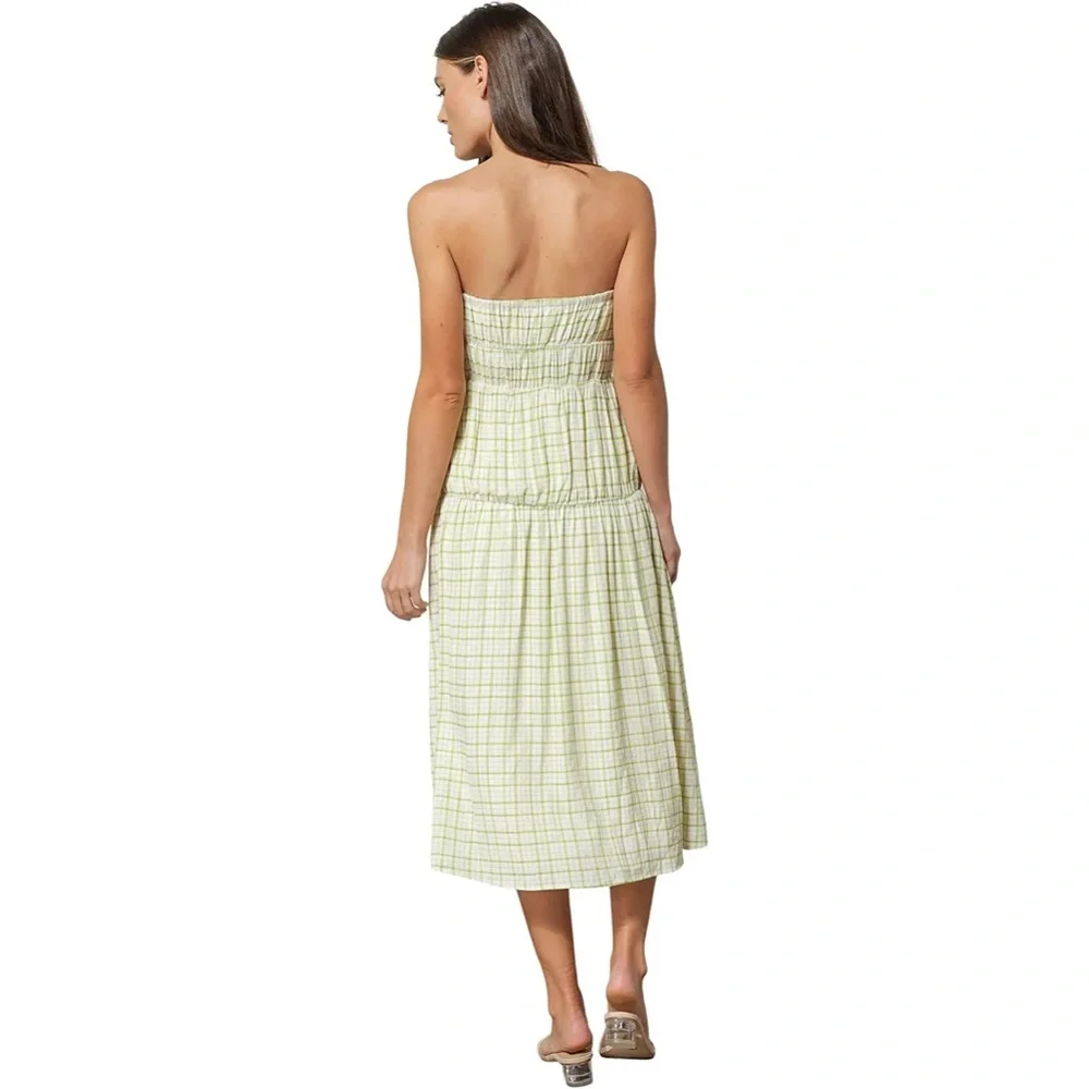 Line & Dot ~ Oakley Embroidered Midi Dress - Picture 3 of 4